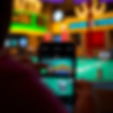 User-Friendly Event Selection on Gametime Gametime app interface showcasing event selection