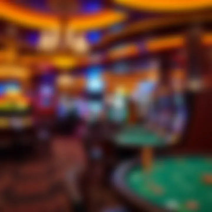 Exciting gaming floor at Golden Nugget