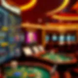 Overview of Harrah's AC Online Casino interface