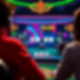 Gameplay interface of Jackpot Crush showcasing vibrant graphics
