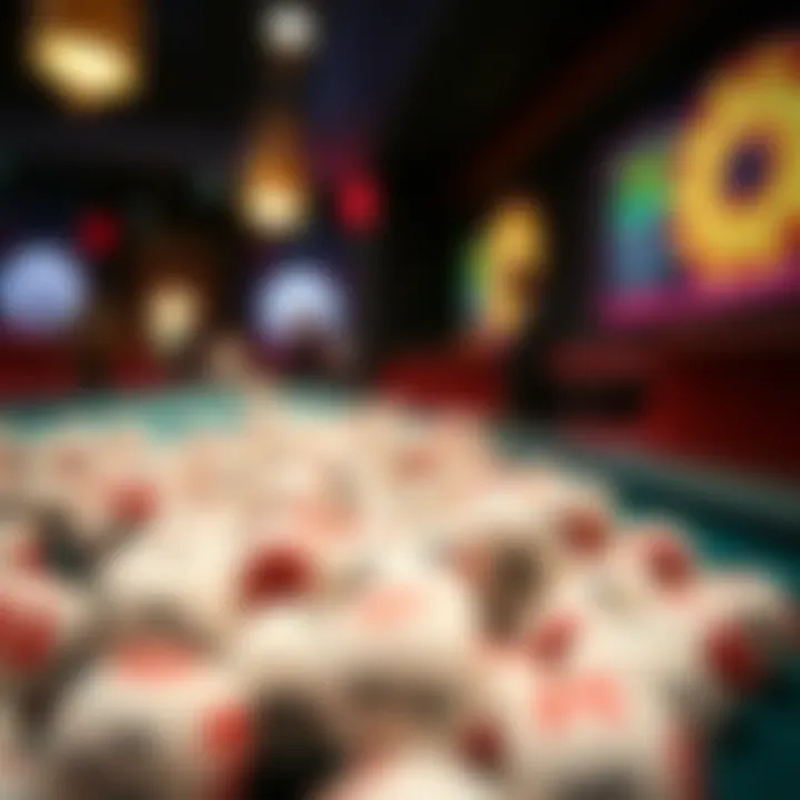 Visual representation of Keno game strategies