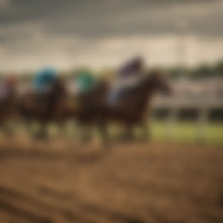 Horse racing event at Kentucky Downs highlighting its rich tradition