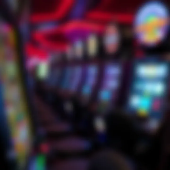 Detailed infographic illustrating the technology behind Mohegan Sun slot machines