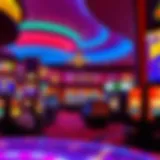 A vibrant view of Parx Casino showcasing its lively atmosphere and gaming options