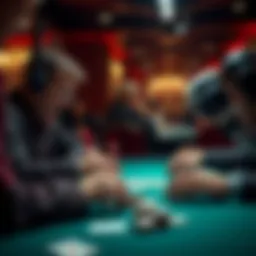 Strategic gameplay in poker with AI influence