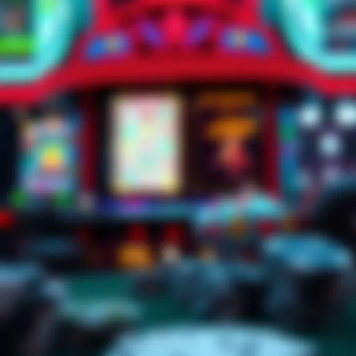 An illustration depicting the economic impact of mobile gaming represented through gaming trends.