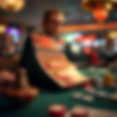 Navigating the Ethics and Regulations of Scratch Cards A conceptual image representing ethics and regulations in gambling