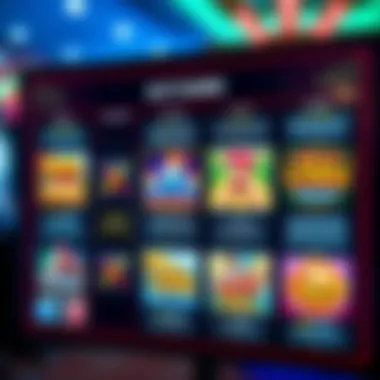 Comparison chart showcasing various slot games available with the Caesars Slot Finder