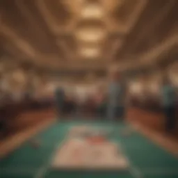 Bingo Hall at South Point Casino with players focused on their games