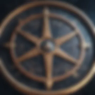 Mathematical symbols overlaid on a starry background