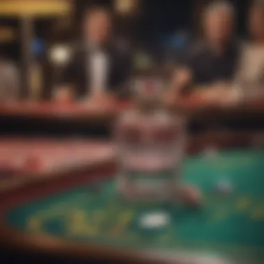 A captivating online mini baccarat table showcasing vibrant graphics