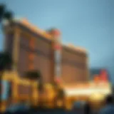 Iconic Architecture of Vegas World Exterior view of the Vegas World Hotel and Casino showcasing its iconic architecture