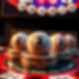 Visual representation of the Powerball game mechanics