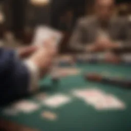 The intricate relationship between players and bankers in a card game