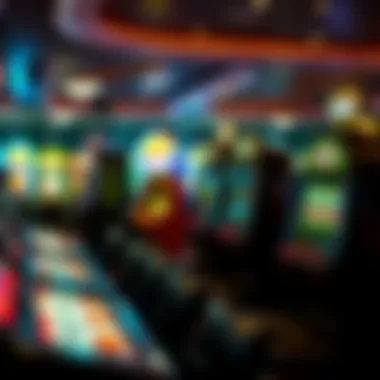 Variety of slot games available