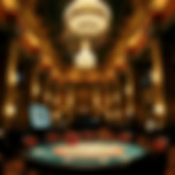Luxurious interior of Venetian highlighting its elegance