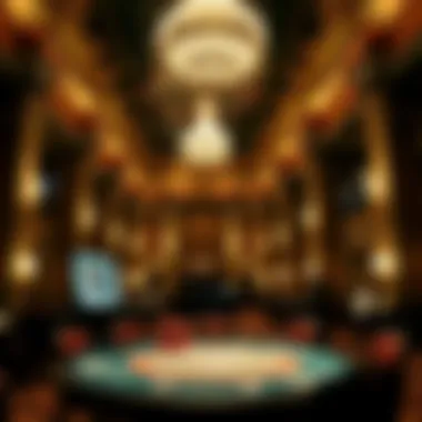 Elegance of the Venetian Experience Luxurious interior of Venetian highlighting its elegance