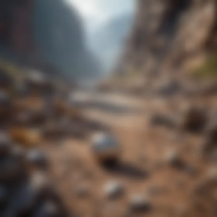 Overview of the thematic elements in the Wild Diamond Miner game